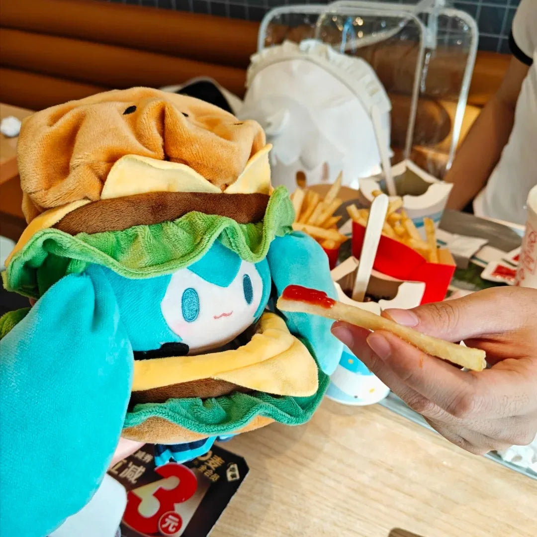15cm Hatsune Miku Kawaii Burger Plush