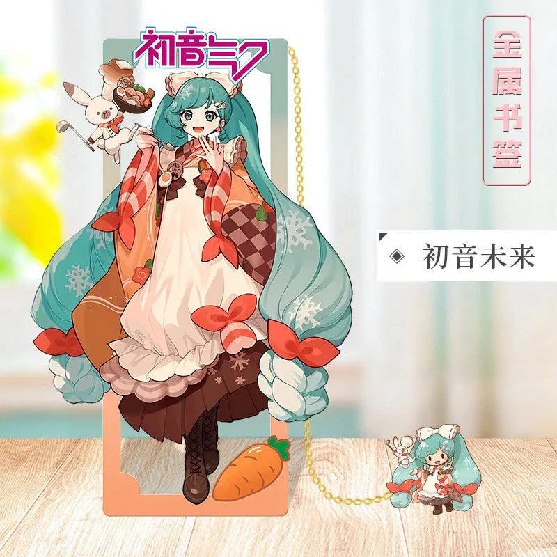 Hatsune Miku Metal Bookmarks