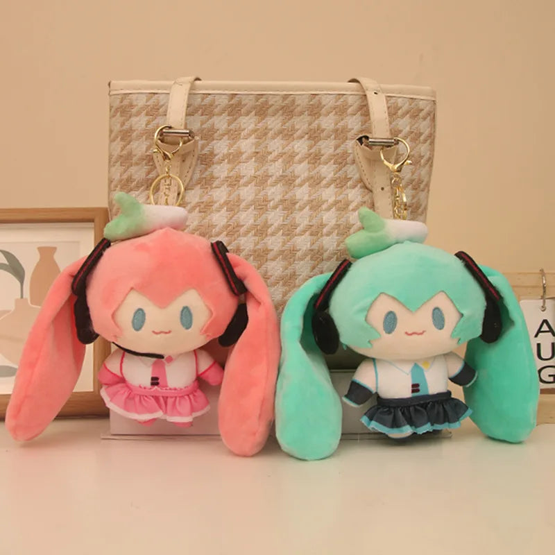 Hatsune Miku Plushie Doll Keychain