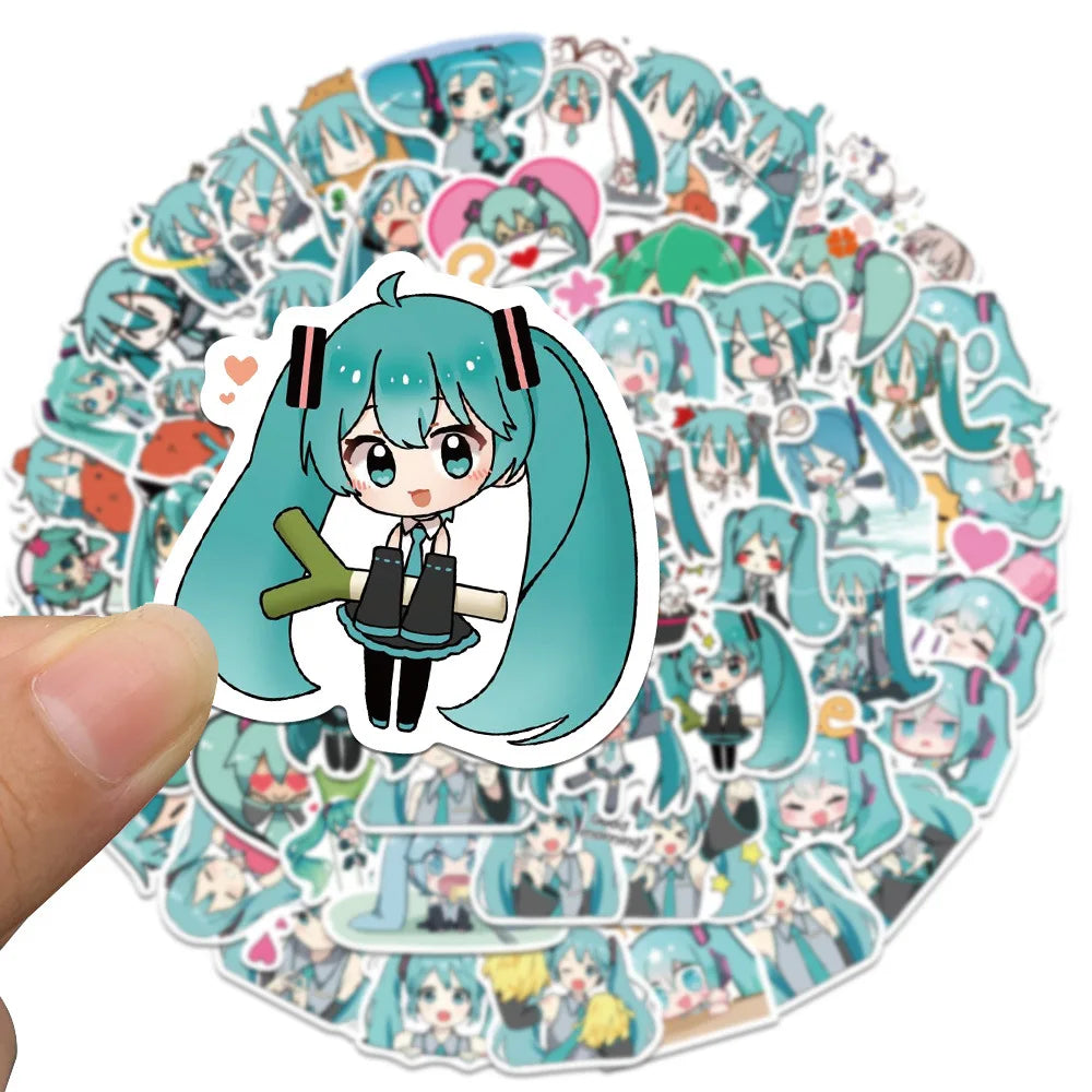 65pcs Hatsune Miku Sticker Pack