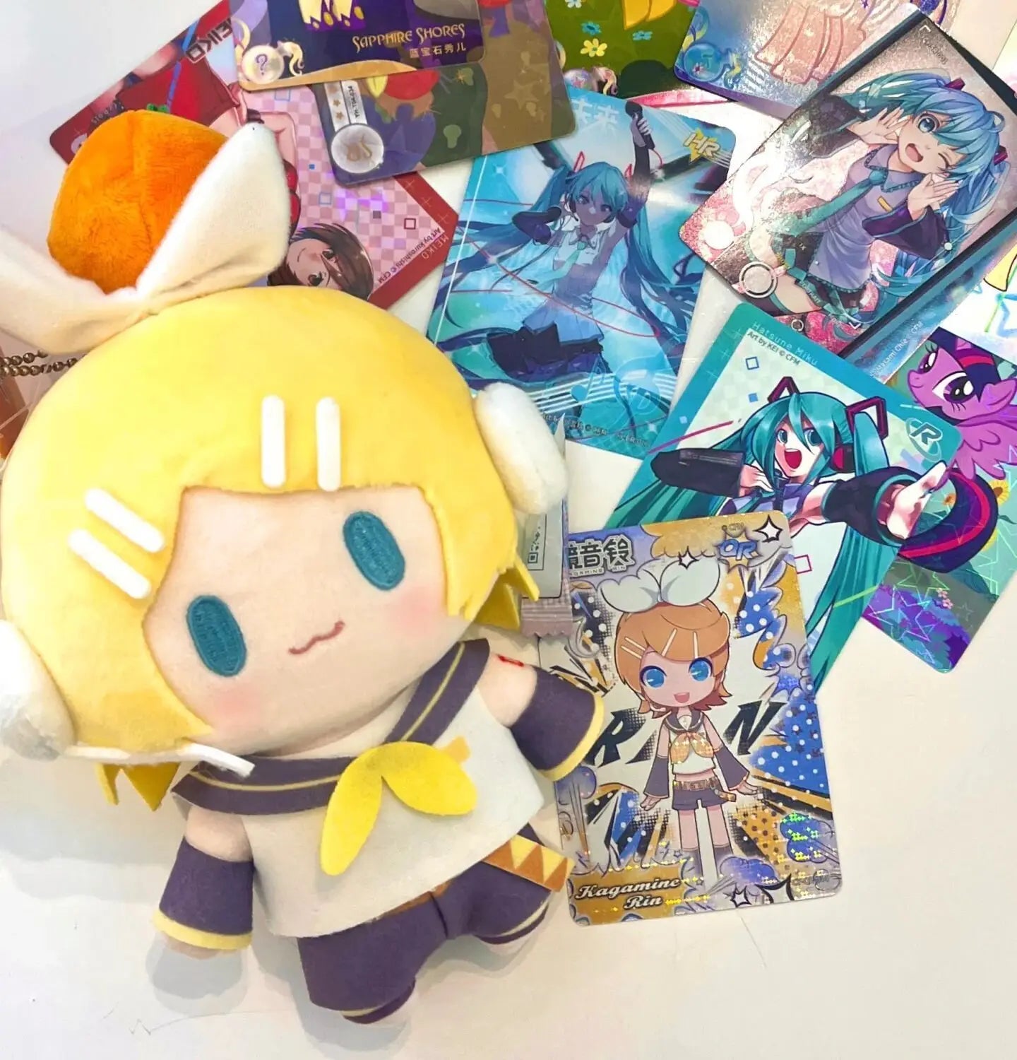 Hatsune Miku & Kagamine Plush Dolls – 15cm Kawaii Stuffed Figures