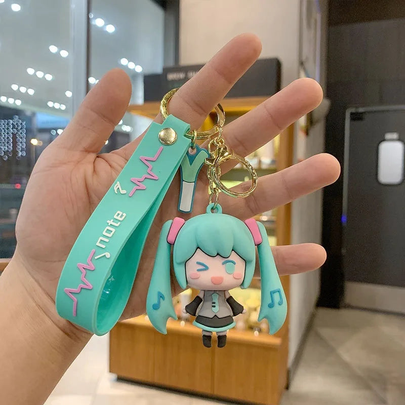 Hatsune Miku Keychain Gel Character