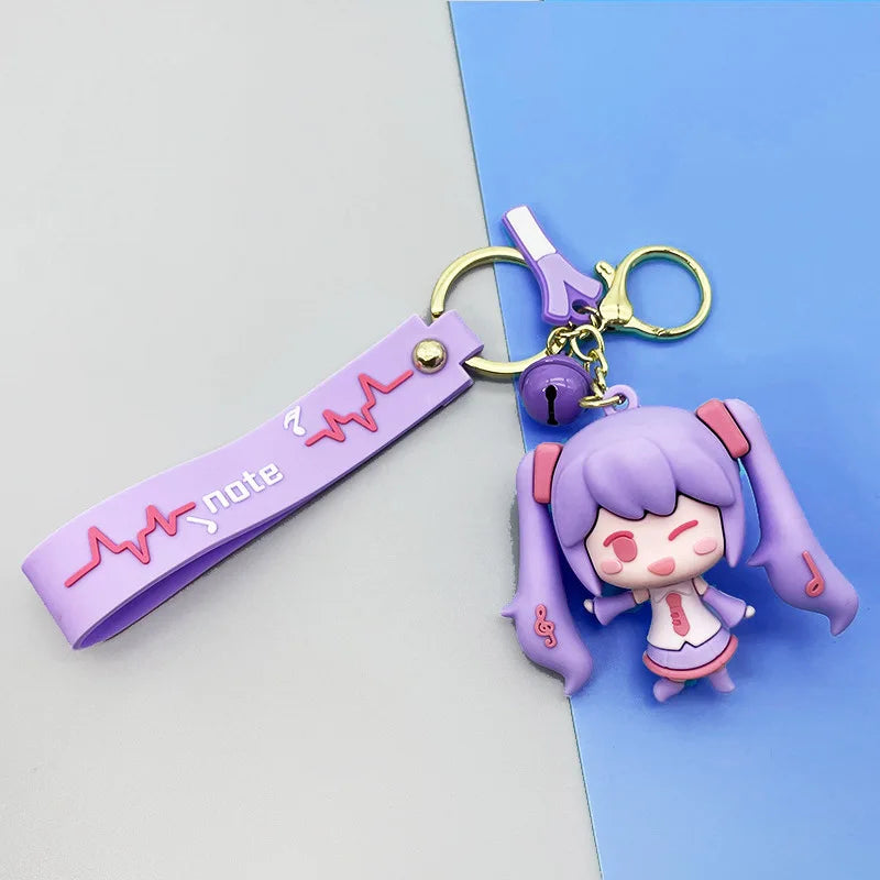 Hatsune Miku Keychain Gel Character