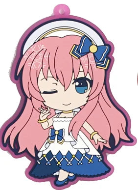 Vocaloid Hatsune Miku Rubber Keychain