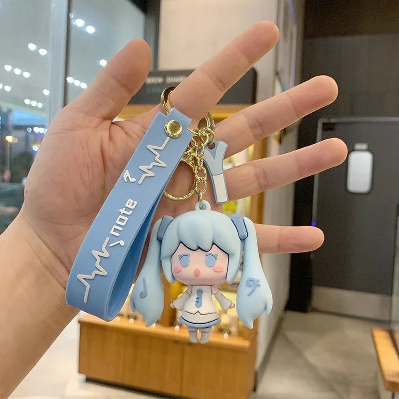 Hatsune Miku Keychain Gel Character