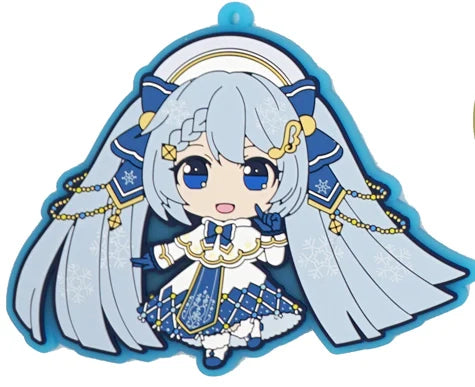 Vocaloid Hatsune Miku Rubber Keychain