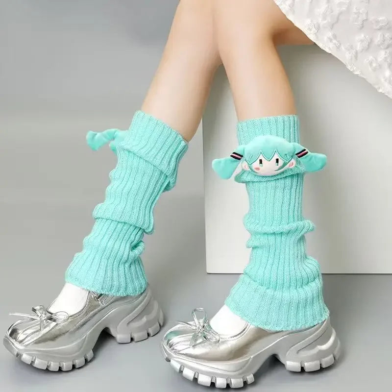 Hatsune Miku Kawaii Thigh High Socks – Macaron Colors