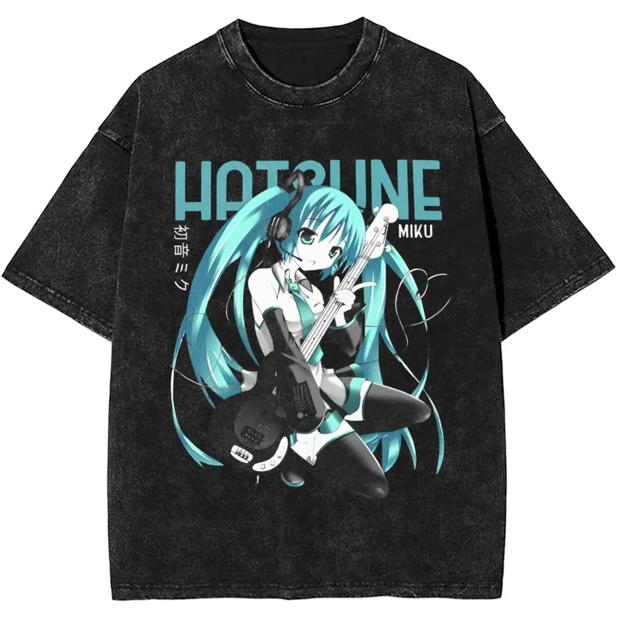Vocaloid Hatsune Miku Washed T Shirts