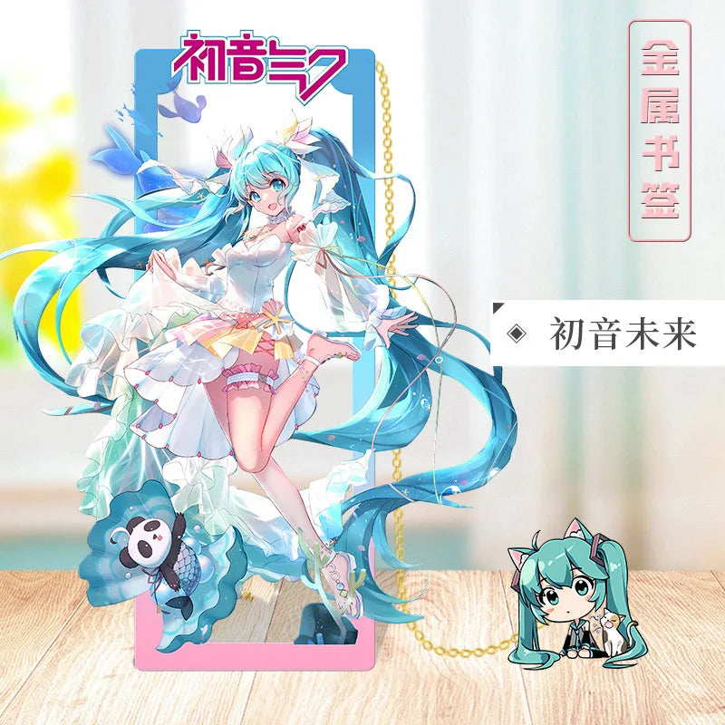 Hatsune Miku Metal Bookmarks