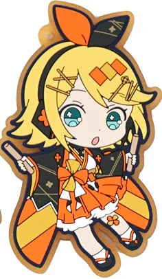 Vocaloid Hatsune Miku Rubber Keychain