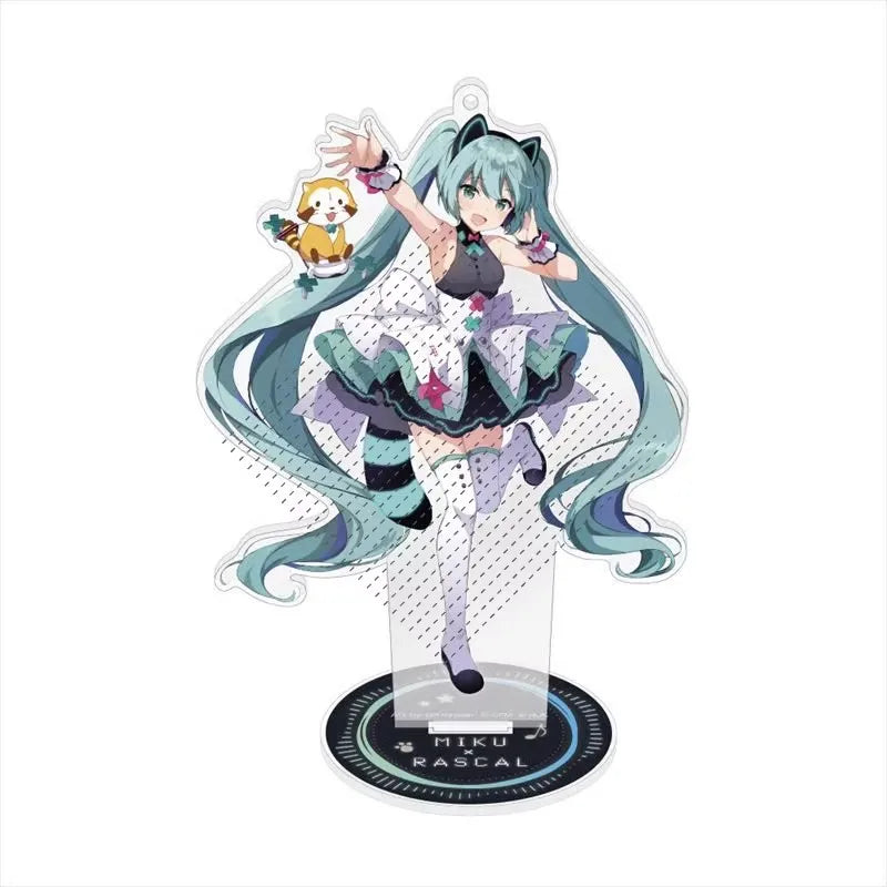 Vocaloid Hatsune Miku Anime Figure Stand 3D