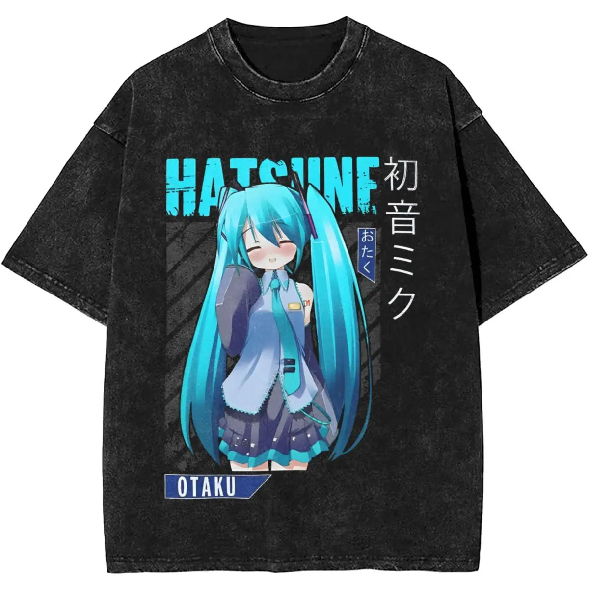 Vocaloid Hatsune Miku Washed T Shirts