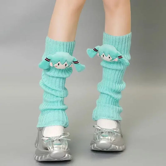 Hatsune Miku Kawaii Thigh High Socks – Macaron Colors
