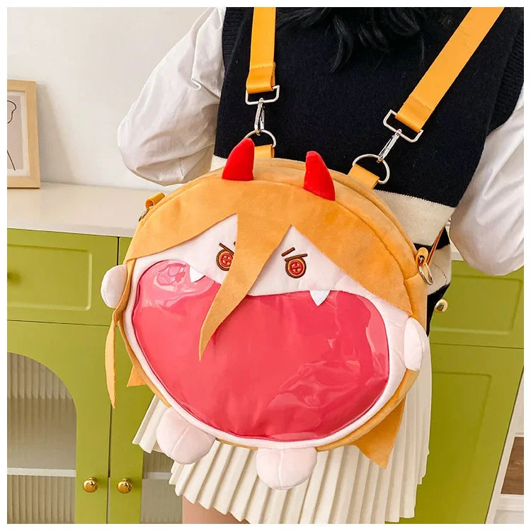 Hatsune Miku Plush Backpack – Cute Kawaii Shoulder Bag