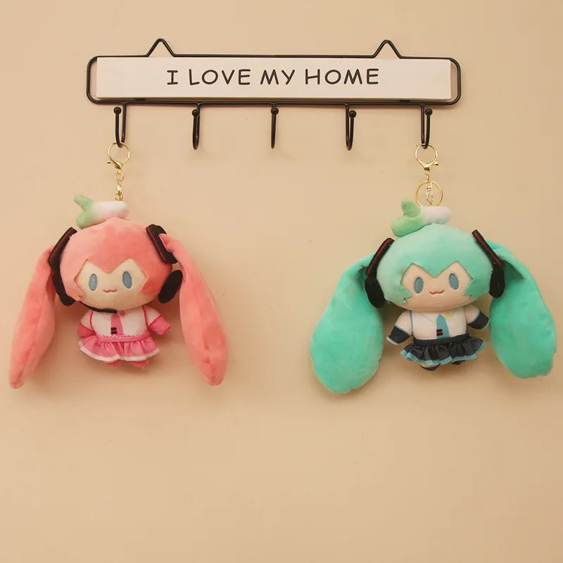 Hatsune Miku Plushie Doll Keychain