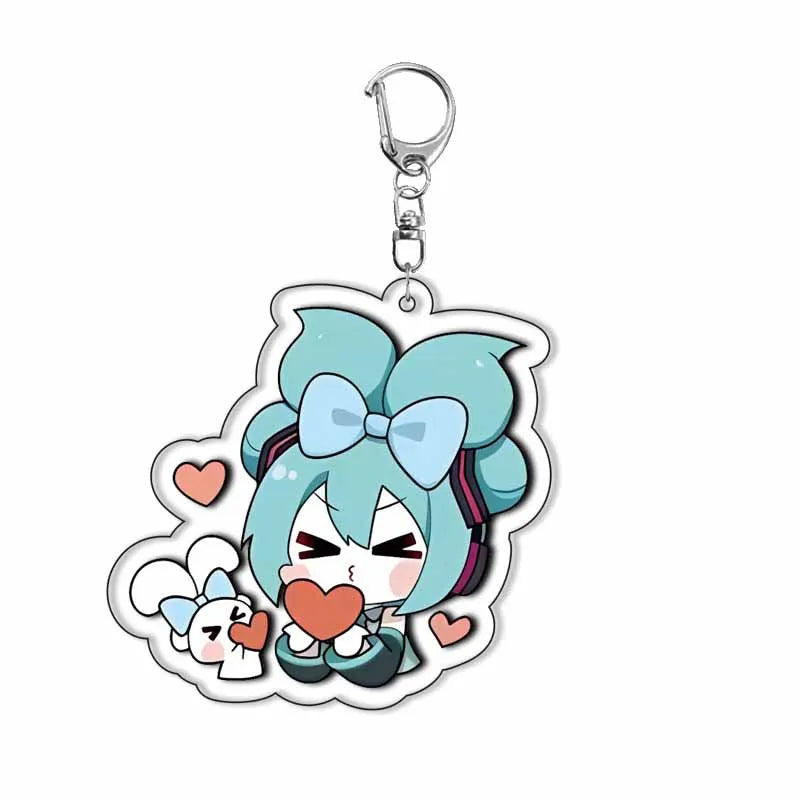 Hatsune miku Acrylic Keychain