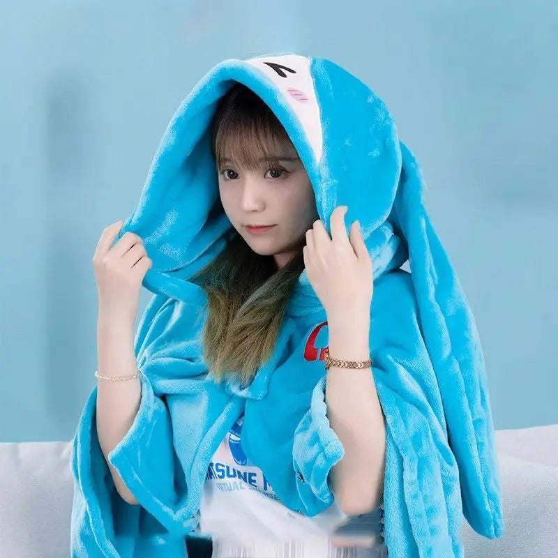 Hatsune Miku Blanket/Hoodie