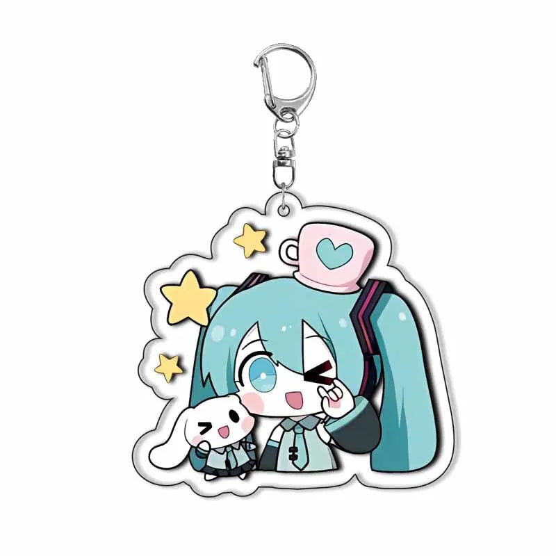 Hatsune miku Acrylic Keychain