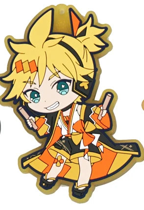 Vocaloid Hatsune Miku Rubber Keychain