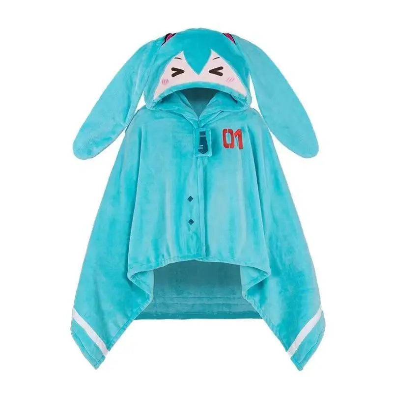 Hatsune Miku Blanket/Hoodie
