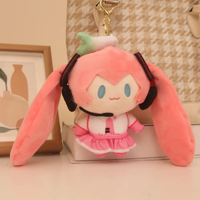 Hatsune Miku Plushie Doll Keychain