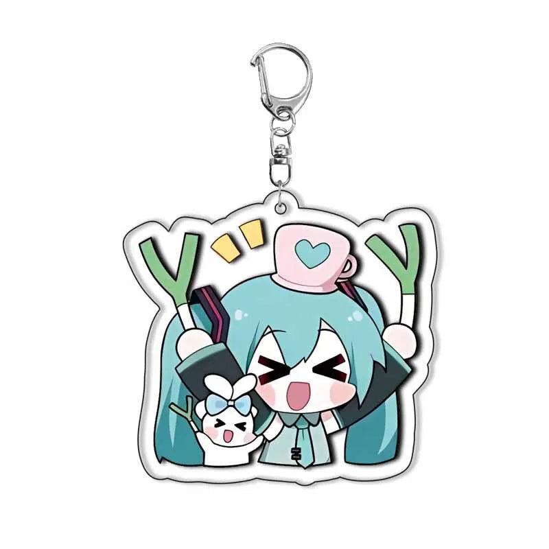 Hatsune miku Acrylic Keychain