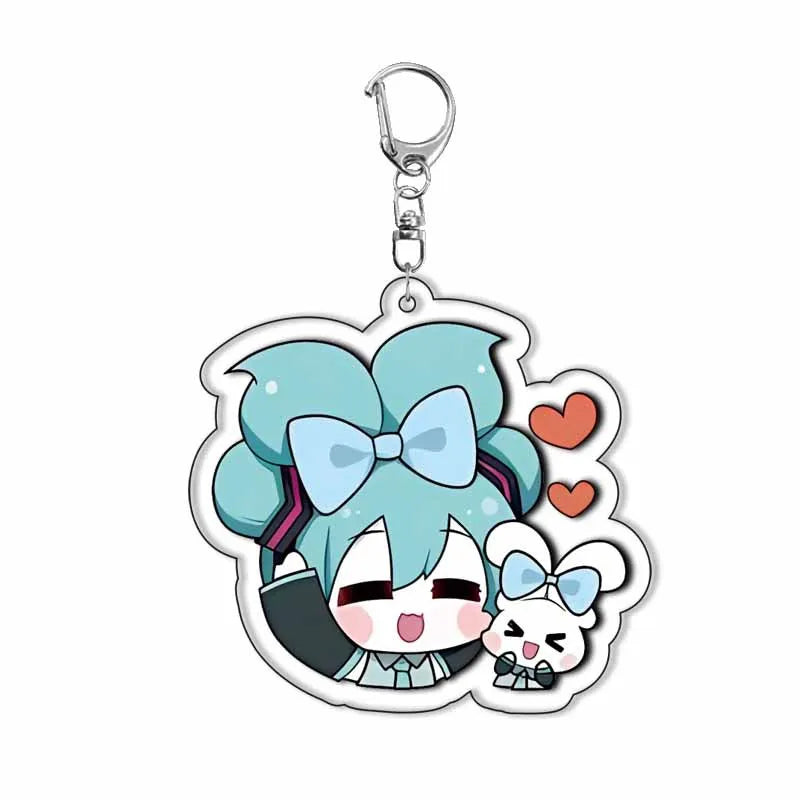 Hatsune miku Acrylic Keychain