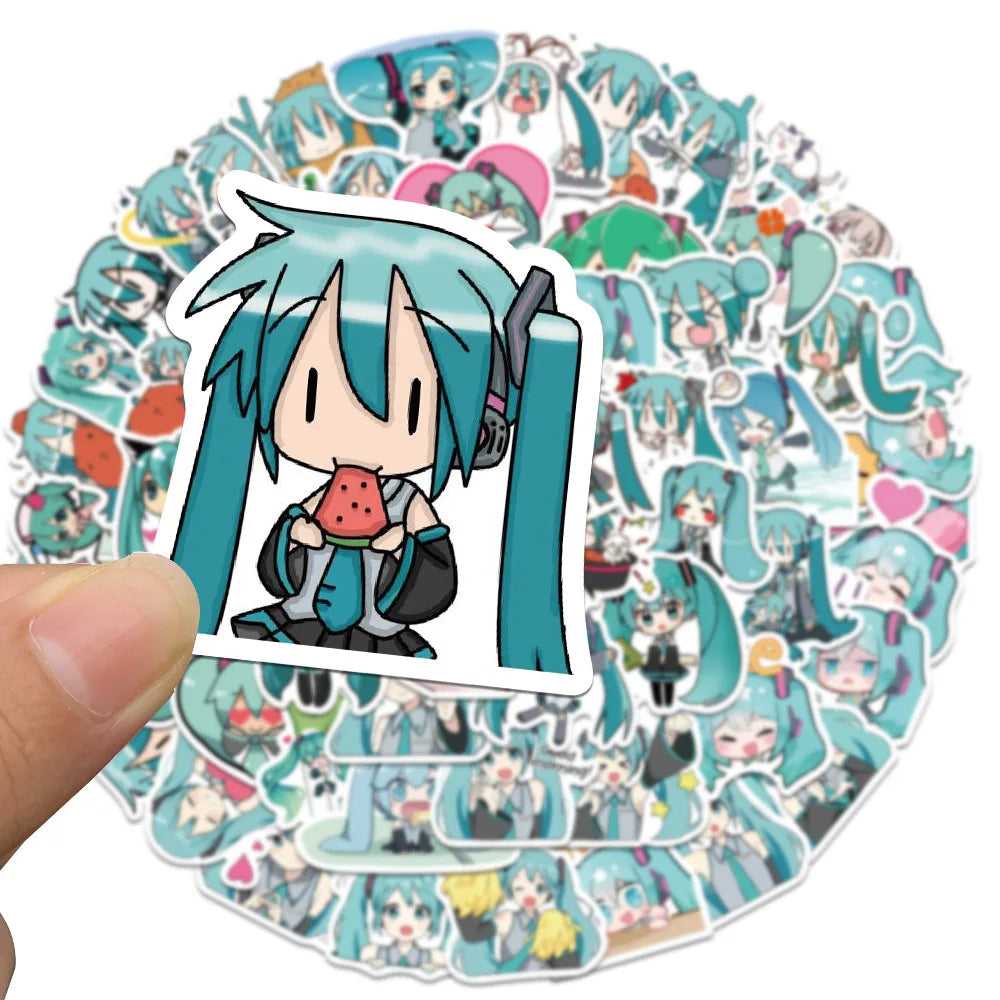 65pcs Hatsune Miku Sticker Pack