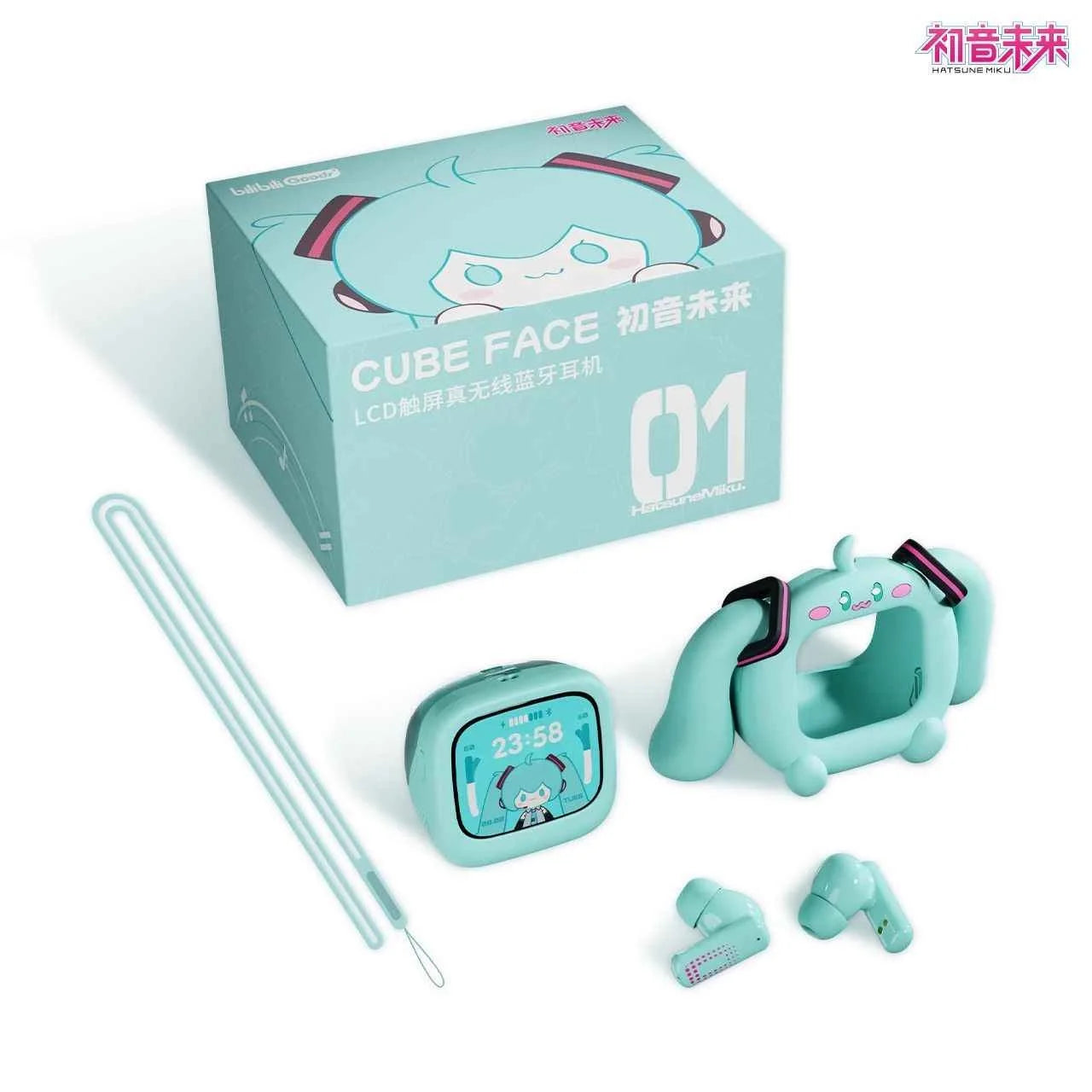 Hatsune Miku Bluetooth Touchscreen Headset