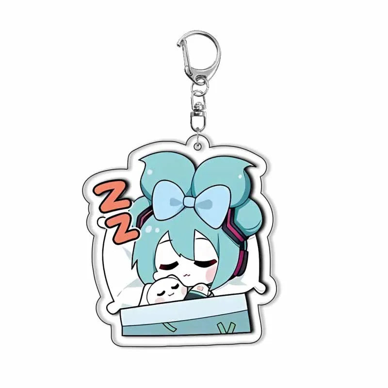 Hatsune miku Acrylic Keychain