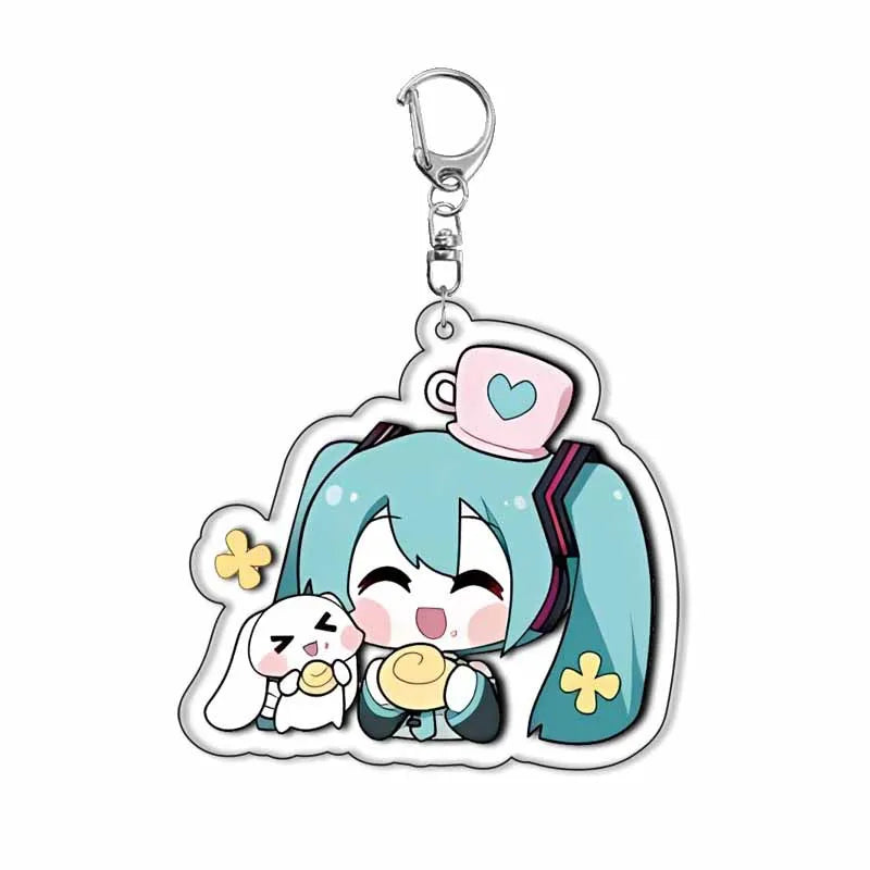 Hatsune miku Acrylic Keychain
