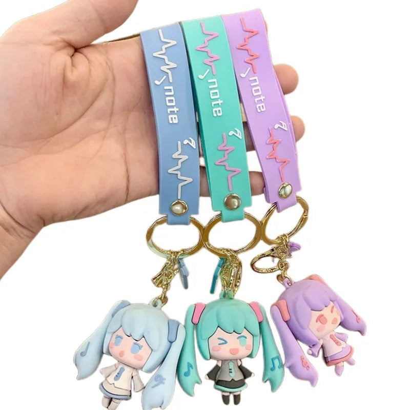 Hatsune Miku Keychain Gel Character
