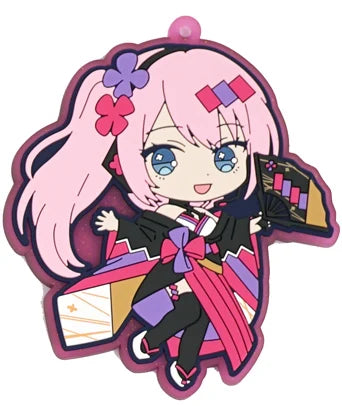Vocaloid Hatsune Miku Rubber Keychain