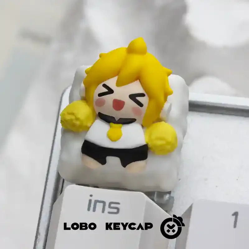 Vocaloid Keyboard Keycap Resin Art