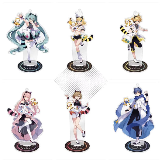 Vocaloid Hatsune Miku Anime Figure Stand 3D