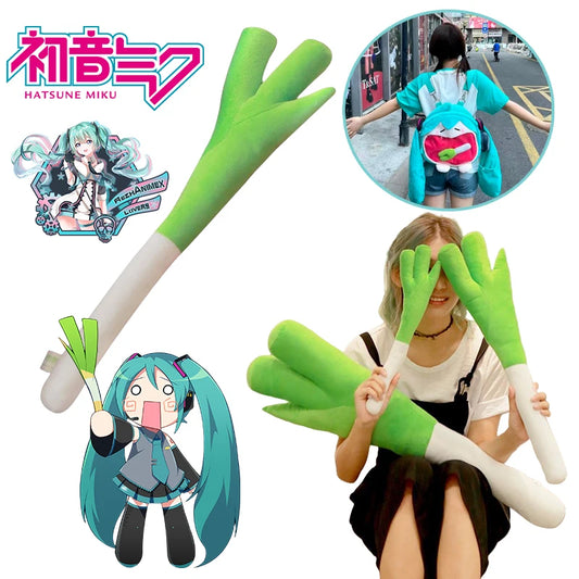 Hatsune Miku Green Leek Plush