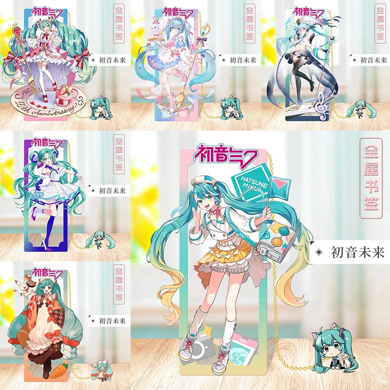 Hatsune Miku Metal Bookmarks
