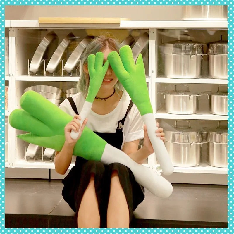 Hatsune Miku Green Leek Plush