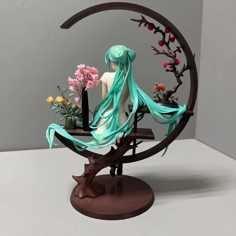 Vocaloid Hatsune MIku Tree FIgurine