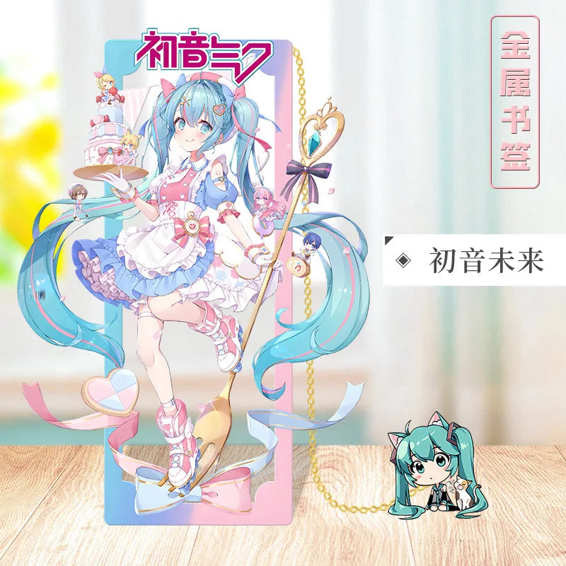 Hatsune Miku Metal Bookmarks