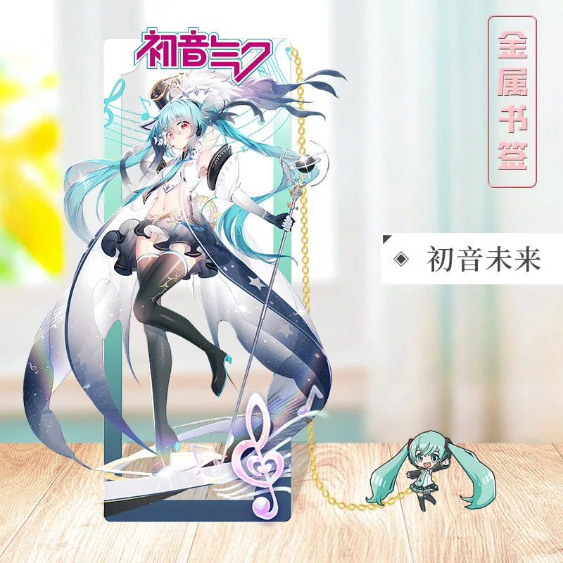 Hatsune Miku Metal Bookmarks