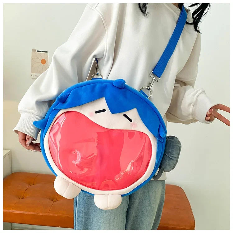Hatsune Miku Plush Backpack – Cute Kawaii Shoulder Bag