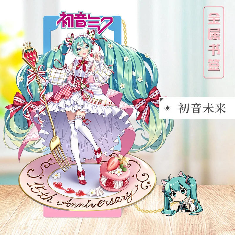 Hatsune Miku Metal Bookmarks